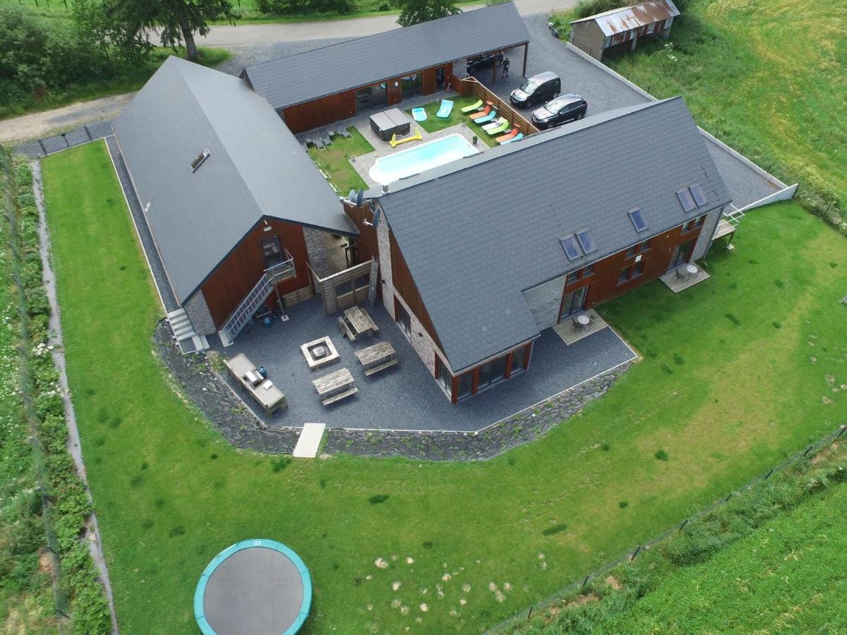 Beautiful Villa With Heated Outdoor Pool Manhay Exterior foto